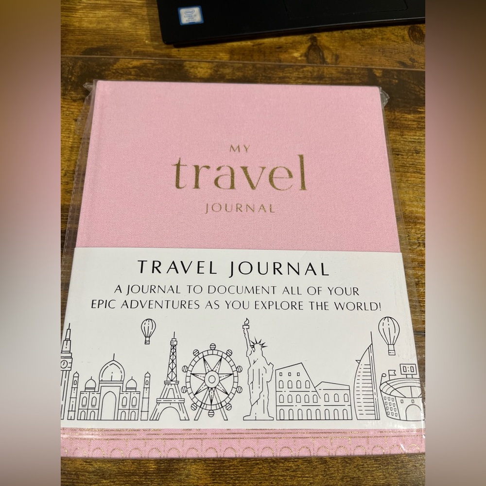 My Travel Journal Pink Hardcover